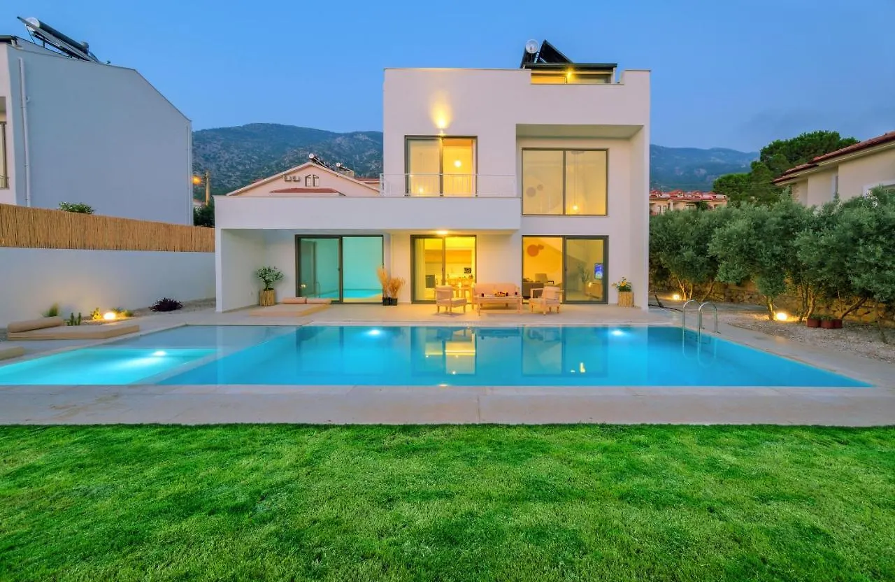 Villa Neo With 2 Private Pools, Bbq, Jacuzzi And Sauna フェティエ